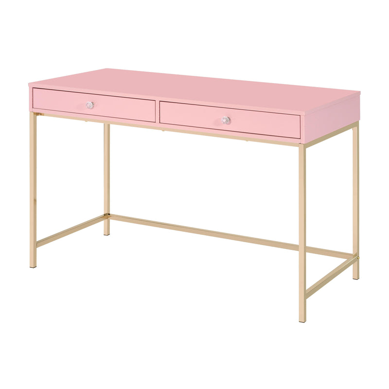 Acme Furniture Ottey 93545 Writing Desk - Pink IMAGE 1