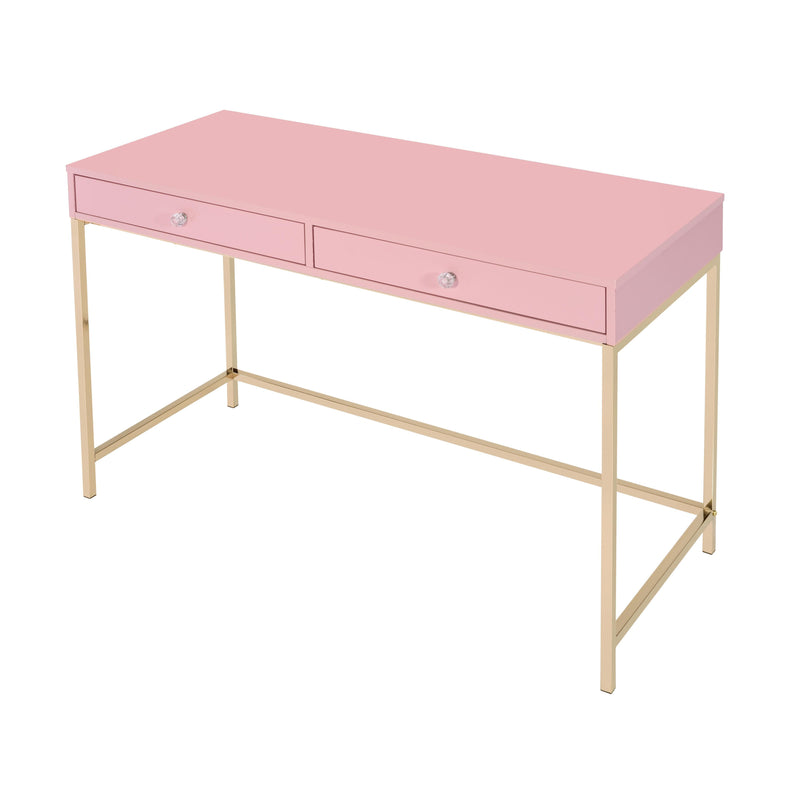 Acme Furniture Ottey 93545 Writing Desk - Pink IMAGE 3