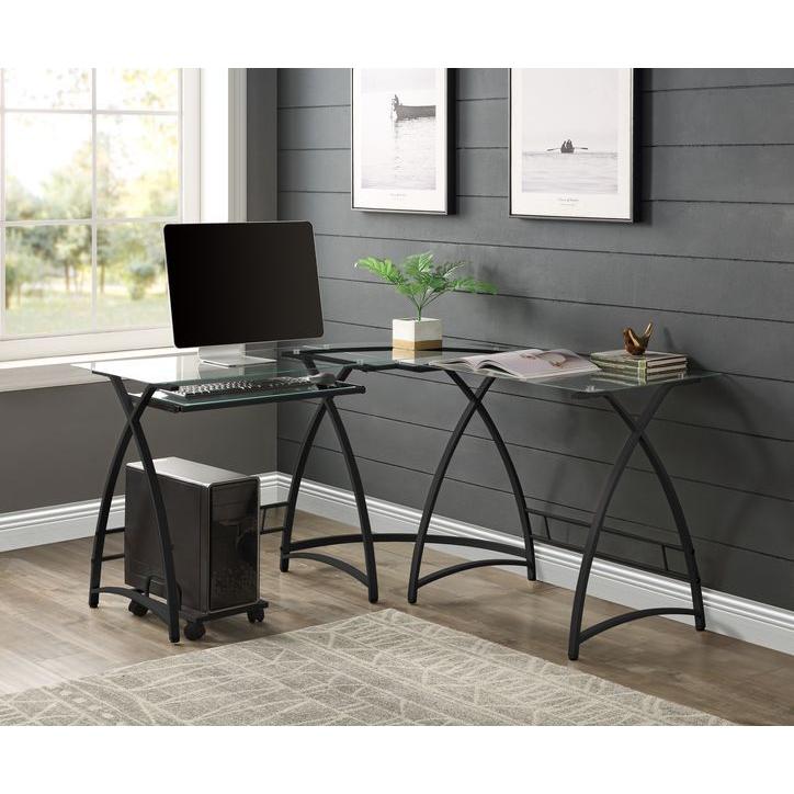 Acme Furniture Dazenus OF00039 Desk - Black IMAGE 5