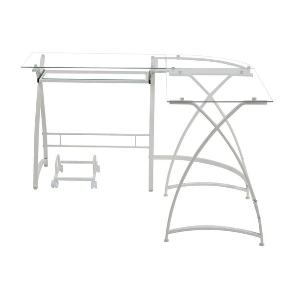 Acme Furniture Dazenus OF00040 Desk - White IMAGE 1