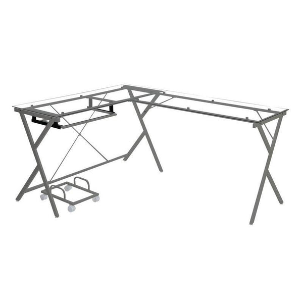 Acme Furniture Dazenus OF00047 Desk - Silver IMAGE 1