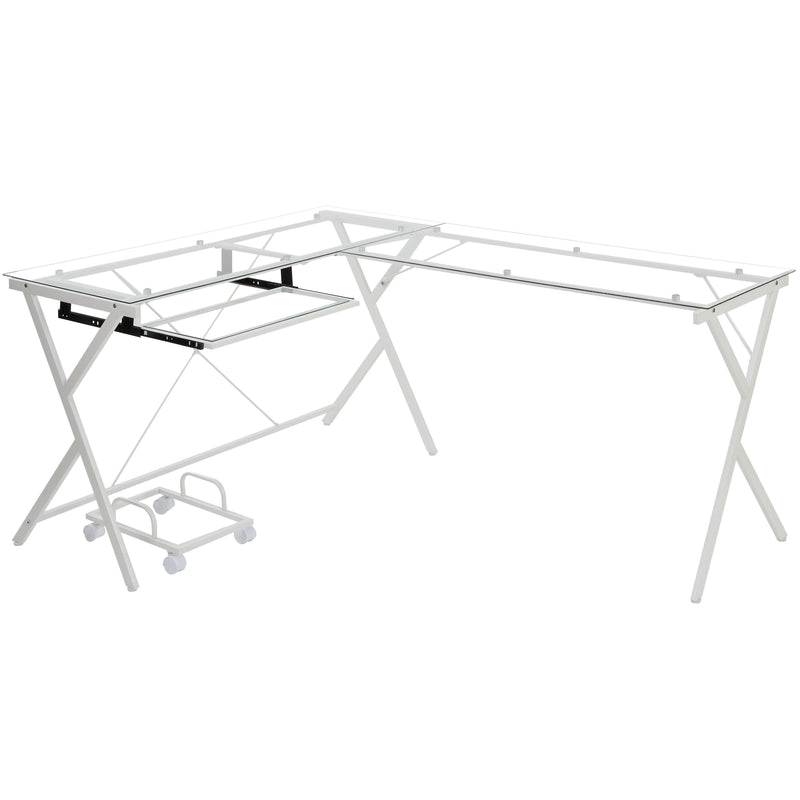 Acme Furniture Dazenus OF00048 Desk - White IMAGE 3