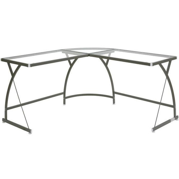 Acme Furniture Janison OF00051 Desk - Silver IMAGE 1