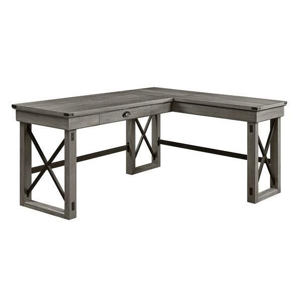 Acme Furniture Talmar OF00054 Writing Desk - Grey IMAGE 1