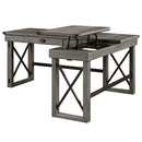 Acme Furniture Talmar OF00054 Writing Desk - Grey IMAGE 6