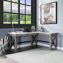 Acme Furniture Talmar OF00055 Writing Desk - Oak IMAGE 1