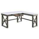 Acme Furniture Talmar OF00056 Writing Desk - Grey IMAGE 5