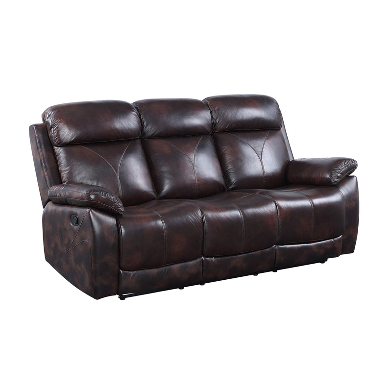 Acme Furniture Perfiel Reclining Leather Sofa LV00066 IMAGE 2