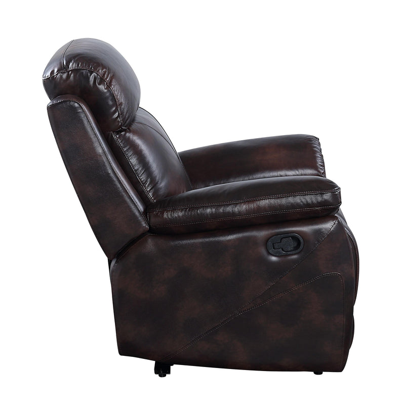 Acme Furniture Perfiel Reclining Leather Sofa LV00066 IMAGE 3