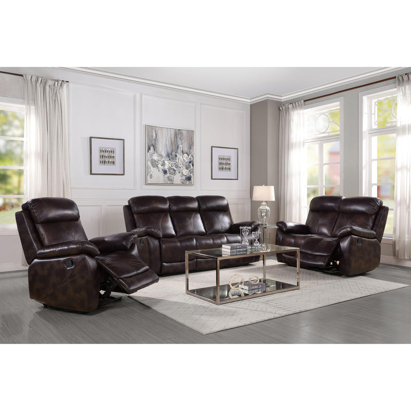 Acme Furniture Perfiel Leather Recliner LV00068 IMAGE 8