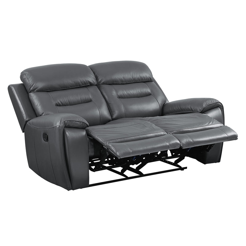 Acme Furniture Lamruil Reclining Leather Loveseat LV00073 IMAGE 3