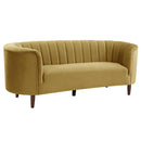 Acme Furniture Millephri LV00163 Sofa - Yellow IMAGE 2