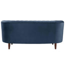 Acme Furniture Millephri LV00170 Loveseat - Blue IMAGE 4