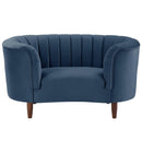 Acme Furniture Millephri LV00171 Chair - Blue IMAGE 3