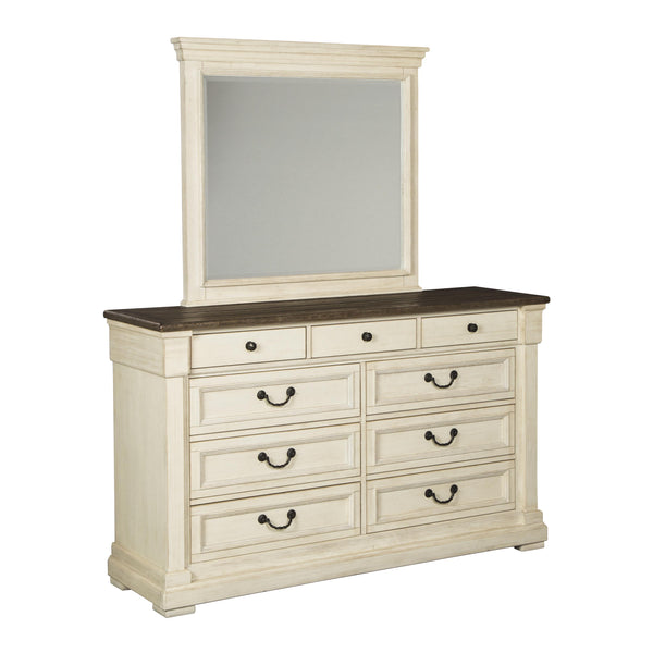 Signature Design by Ashley Bolanburg 9-Drawer Dresser with Mirror B647-131/B647-36 IMAGE 1