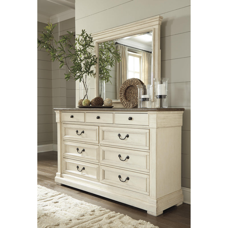 Signature Design by Ashley Bolanburg 9-Drawer Dresser with Mirror B647-131/B647-36 IMAGE 2