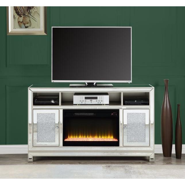 Acme Furniture Noralie LV00310 TV Stand with Fireplace IMAGE 1