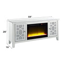 Acme Furniture Noralie LV00312 TV Stand with Fireplace IMAGE 2