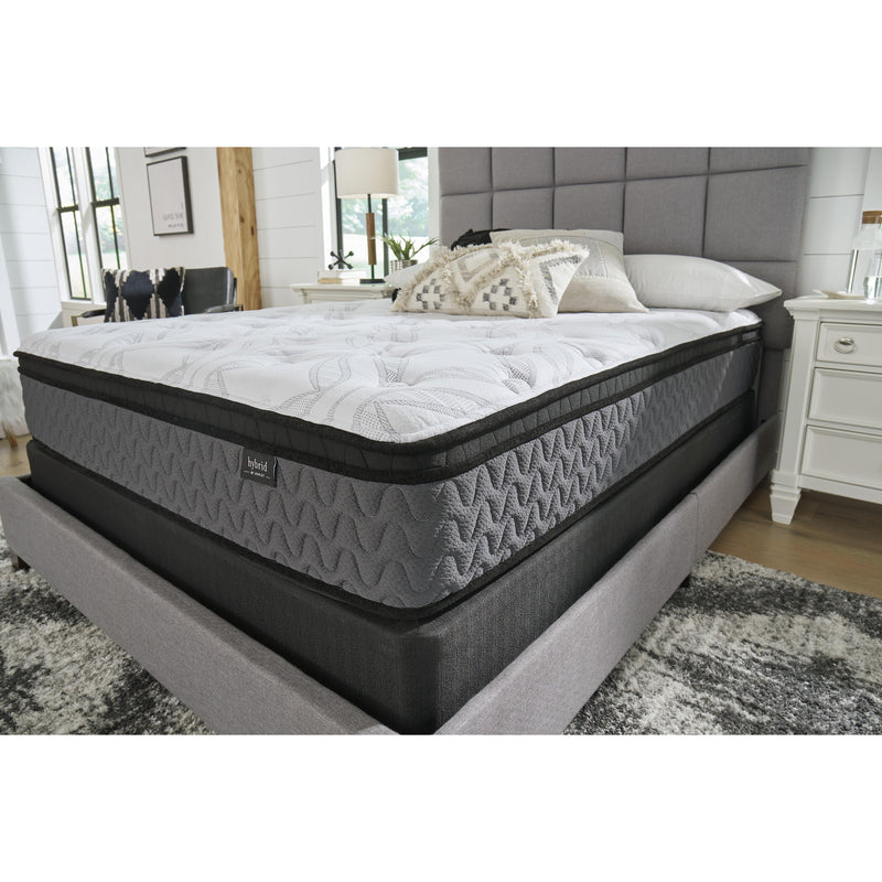 Sierra Sleep 12 Inch Pocketed Hybrid M59031 Queen Mattress IMAGE 3