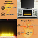 Acme Furniture Noralie LV00317 TV Stand with Fireplace & LED IMAGE 10