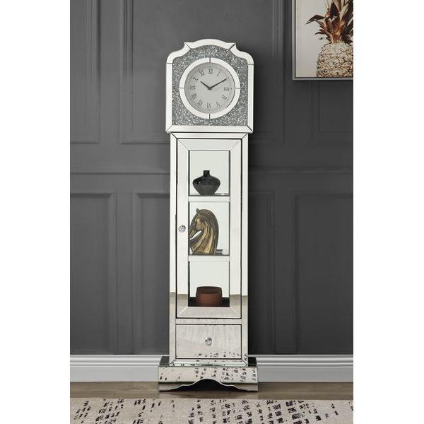 Acme Furniture Noralie AC00309 Grandfather Clock IMAGE 1