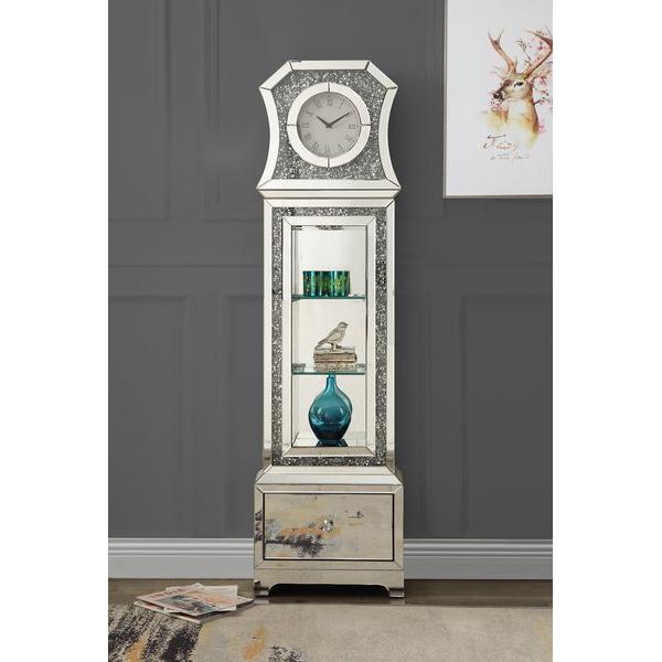 Acme Furniture Noralie AC00350 Grandfather Clock IMAGE 1