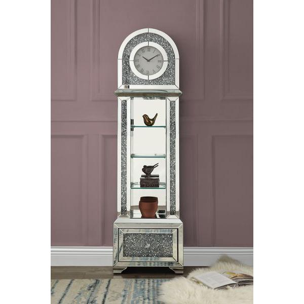 Acme Furniture Noralie AC00353 Grandfather Clock IMAGE 1