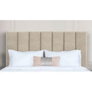 Primo International Athens King Headboard - Linen Cream IMAGE 2