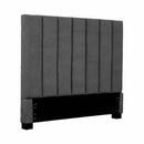 Primo International Athens Queen Headboard - Linen Slate IMAGE 1