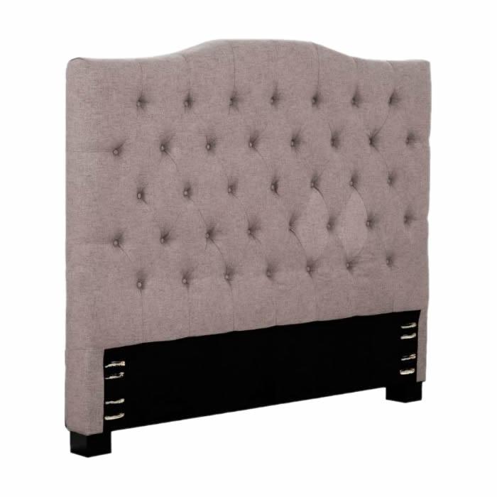 Primo International Valente Queen Headboard - Stone IMAGE 1