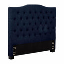 Primo International Valente King Headboard - Blue IMAGE 1