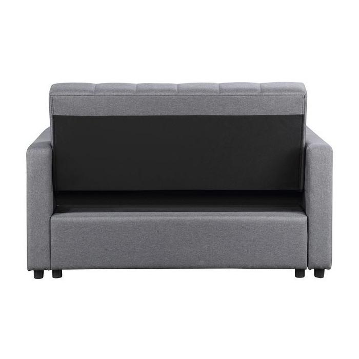 Acme Furniture Vaiknock Fabric Full Sleeper Loveseat LV00177 IMAGE 4