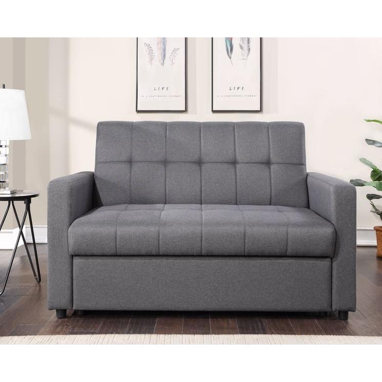 Acme Furniture Vaiknock Fabric Full Sleeper Loveseat LV00177 IMAGE 7