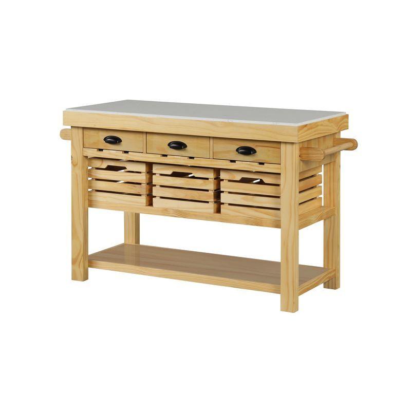 Acme Furniture Grovaam AC00188 Kitchen Island IMAGE 2