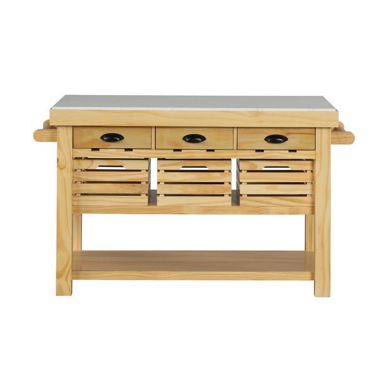 Acme Furniture Grovaam AC00188 Kitchen Island IMAGE 3