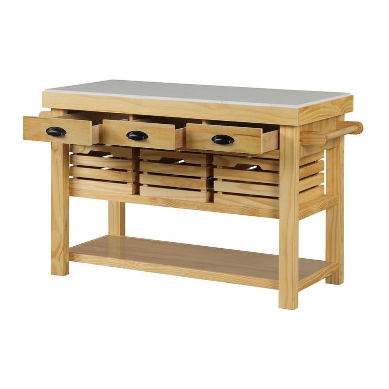 Acme Furniture Grovaam AC00188 Kitchen Island IMAGE 5