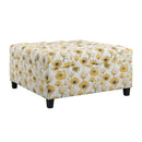 Emerald Home Furnishings Celia Fabric Storage Ottoman U3910-22-19 IMAGE 2