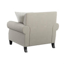 Emerald Home Furnishings Celia Stationary Fabric Chair U3910-02-09 IMAGE 3