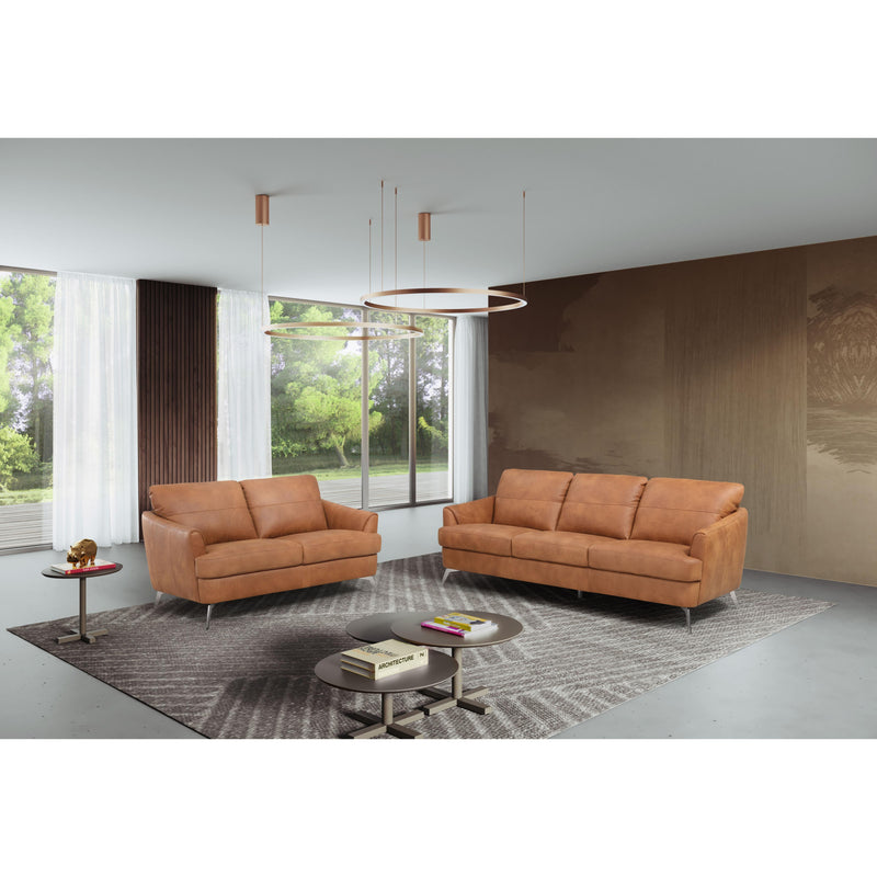 Acme Furniture Safi Stationary Fabric and Leather Look Sofa LV00216 IMAGE 8