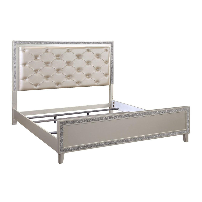 Acme Furniture Sliverfluff California King Upholstered Panel Bed BD00237CK IMAGE 6