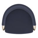 !nspire Lavo 203-560BLU 26" Counter Stool - Blue and Black and Gold IMAGE 6