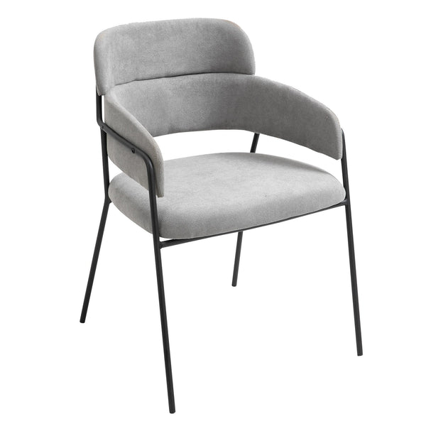 !nspire Mabel Dining Chair 202-686GY IMAGE 1