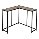 Monarch I 2155 Accent Table - Dark Taupe/Black IMAGE 1