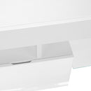 Monarch I 3548 TV Stand - High Glossy White IMAGE 6