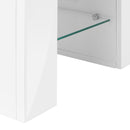 Monarch I 3548 TV Stand - High Glossy White IMAGE 7