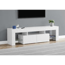 Monarch I 3548 TV Stand - High Glossy White IMAGE 9