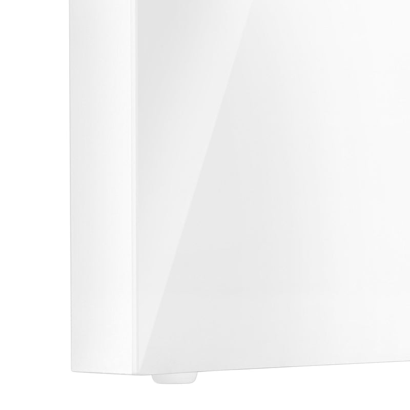 Monarch I 7580 Computer Desk - High Glossy White IMAGE 8