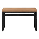 Monarch I 7677 Adjustable Height Computer Desk - Reclaimed Wood/Black IMAGE 3
