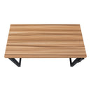 Monarch I 7677 Adjustable Height Computer Desk - Reclaimed Wood/Black IMAGE 6