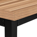 Monarch I 7677 Adjustable Height Computer Desk - Reclaimed Wood/Black IMAGE 8
